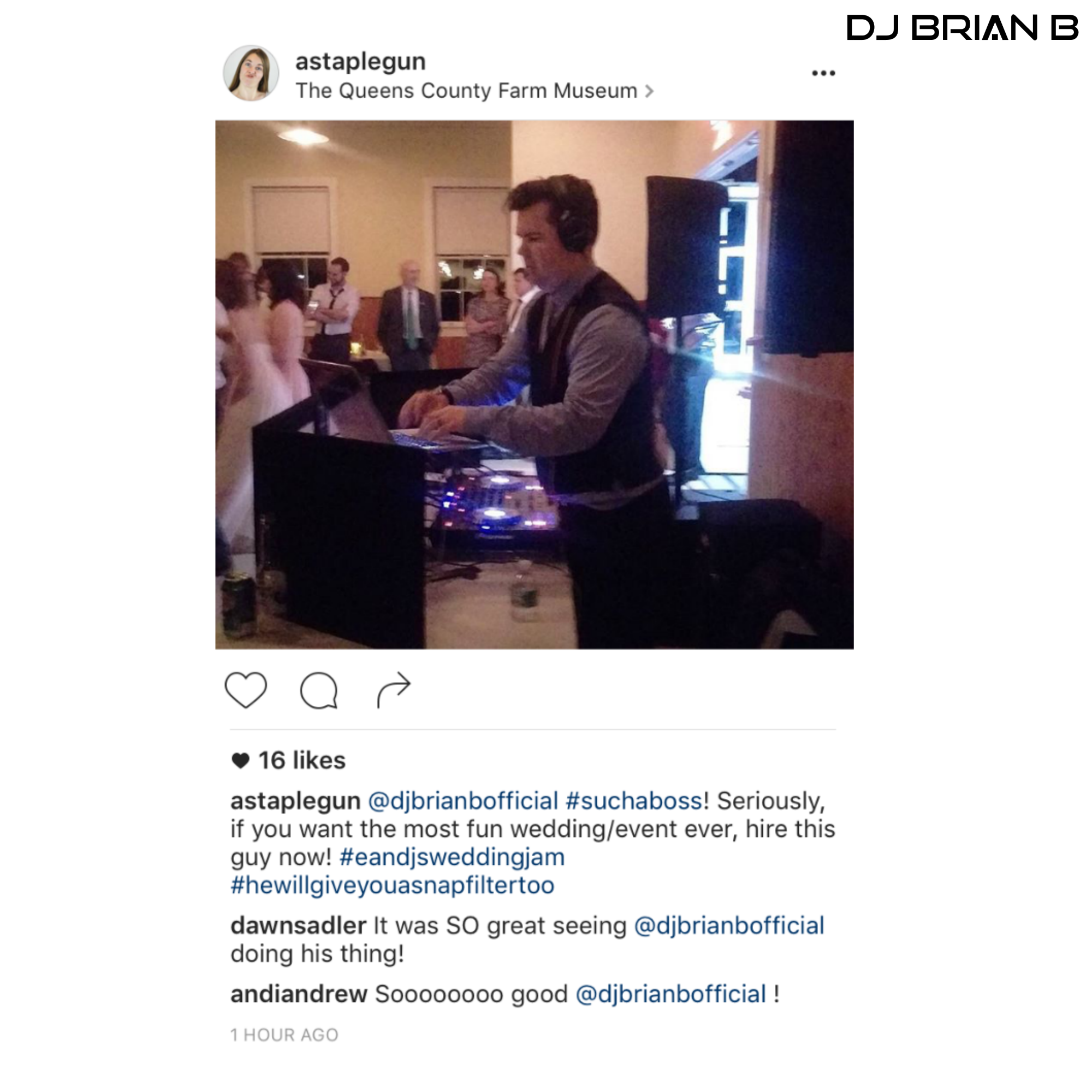DJ Brian B Official Instagram